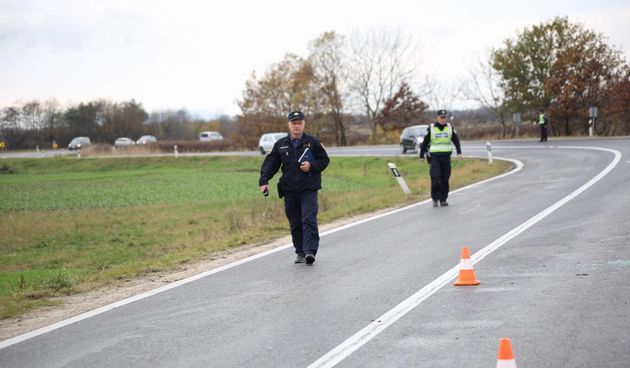 Policija nesreća ilustracija