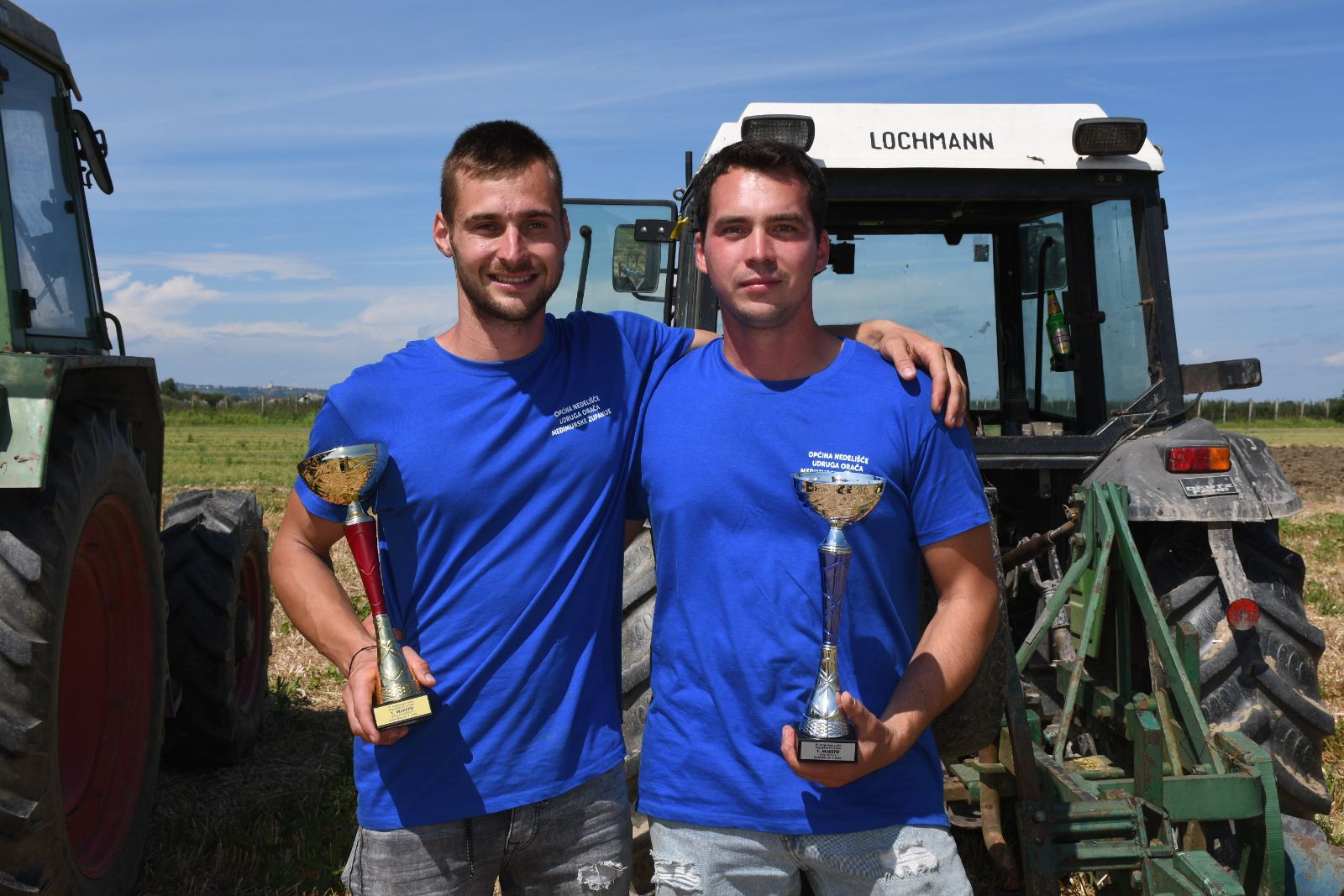 EVO POBJEDNIKA Valentino Šalković i Nikola Perko najbolji orači Međimurske županije