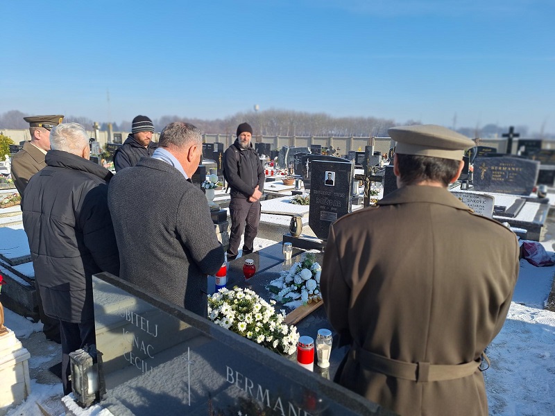 Obilježena godišnjica pogibije hrvatskog branitelja Božidara Horvata