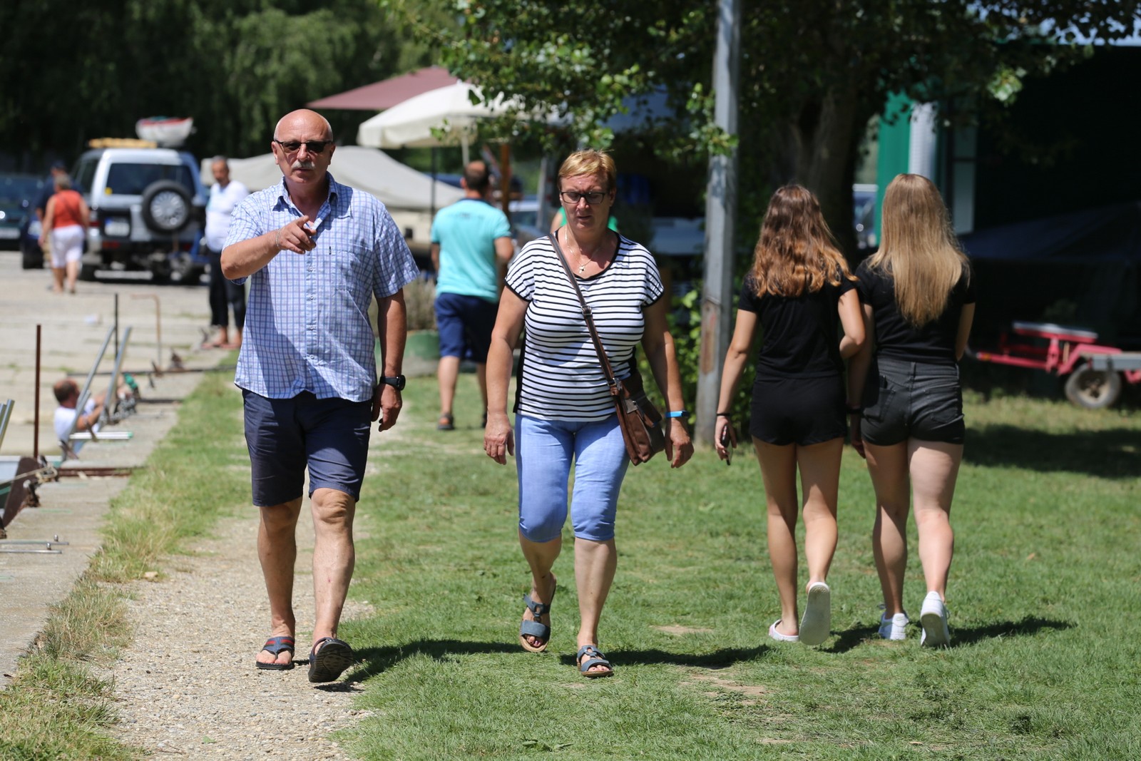 KLIKOM PO MARINI Mnogi Međimurci nedjeljno popodne proveli na preloškoj Marini