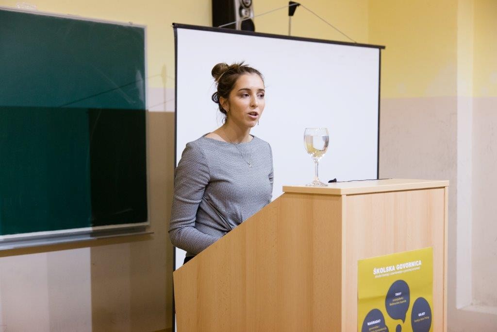 ŠKOLSKA GOVORNICA Trening iz govorničkih vještina za međimurske srednjoškolce u Tehničkoj školi Čakovec ŠKOLSKA GOVORNICA Trening iz govorničkih vještina za međimurske srednjoškolce u Tehničkoj školi Čakovec