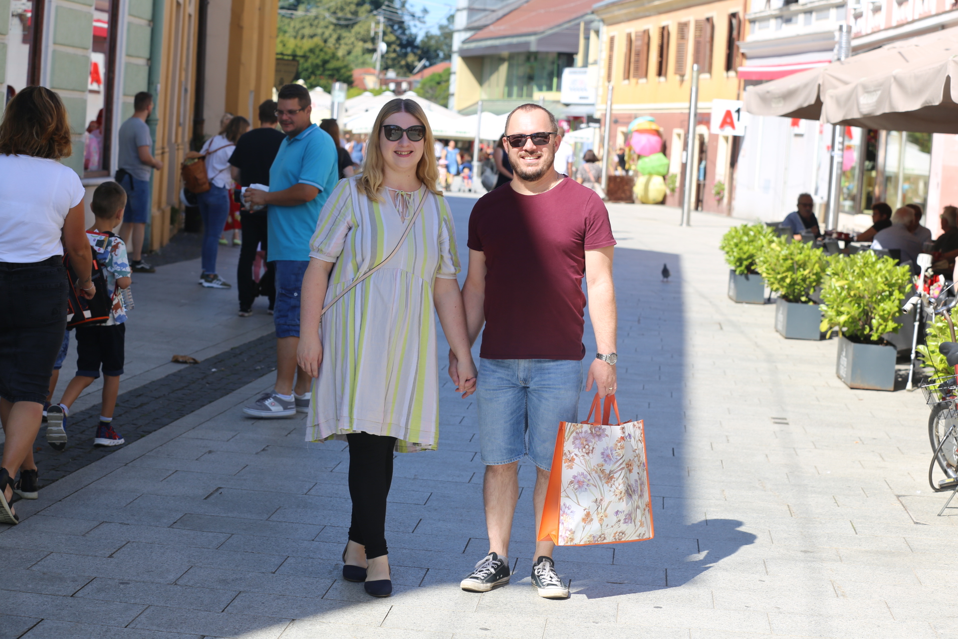 KLIKOM PO ČAKOVCU Prva rujanska subota izmamila vesele šetače na čakovečku ‘špicu’