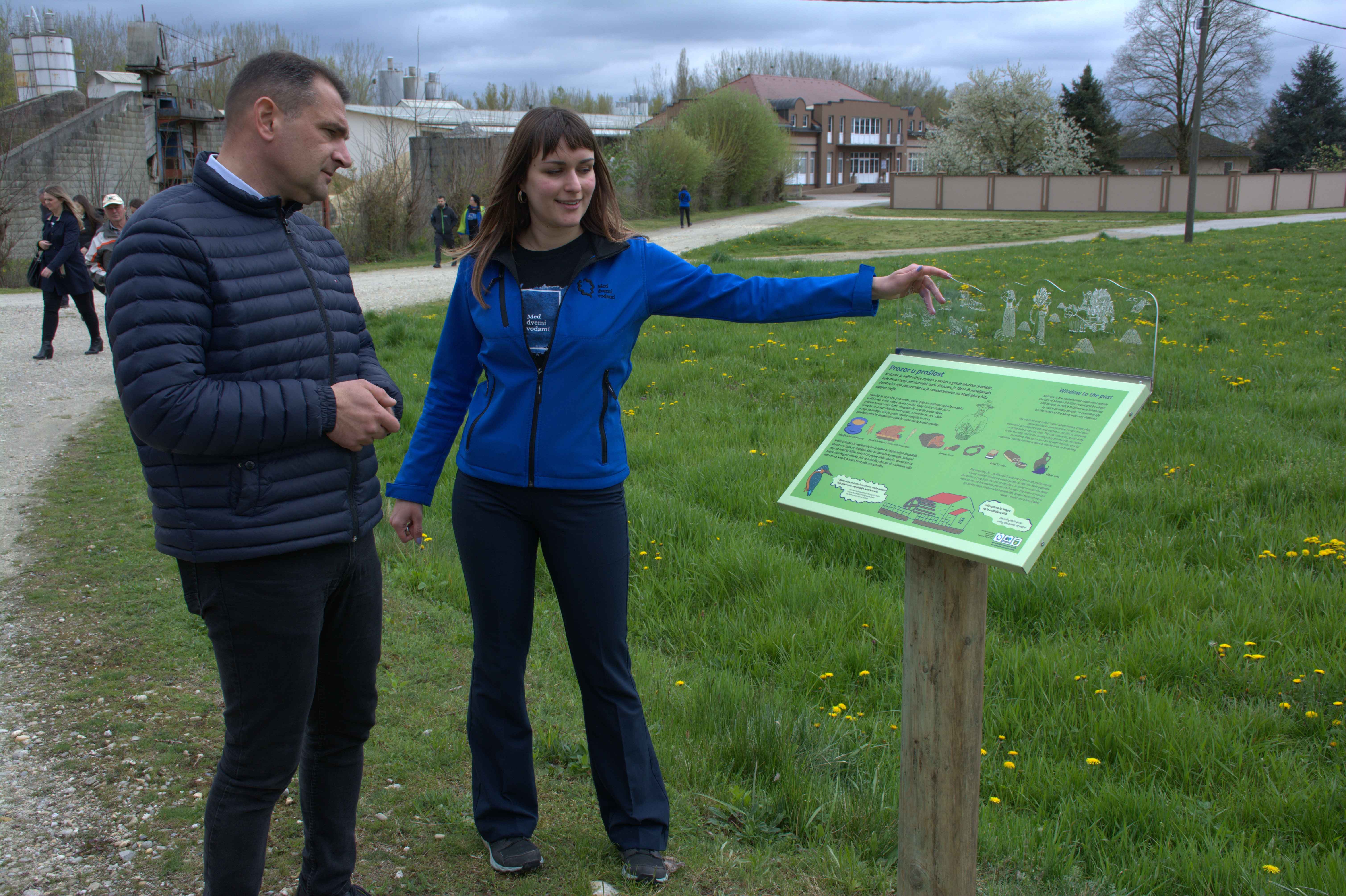 KRIŽOVEC Vrijeme je poslužilo i službeno je otvorena nova poučna staza “Čovjek i rijeka” KRIŽOVEC Vrijeme je poslužilo i službeno je otvorena nova poučna staza “Čovjek i rijeka”