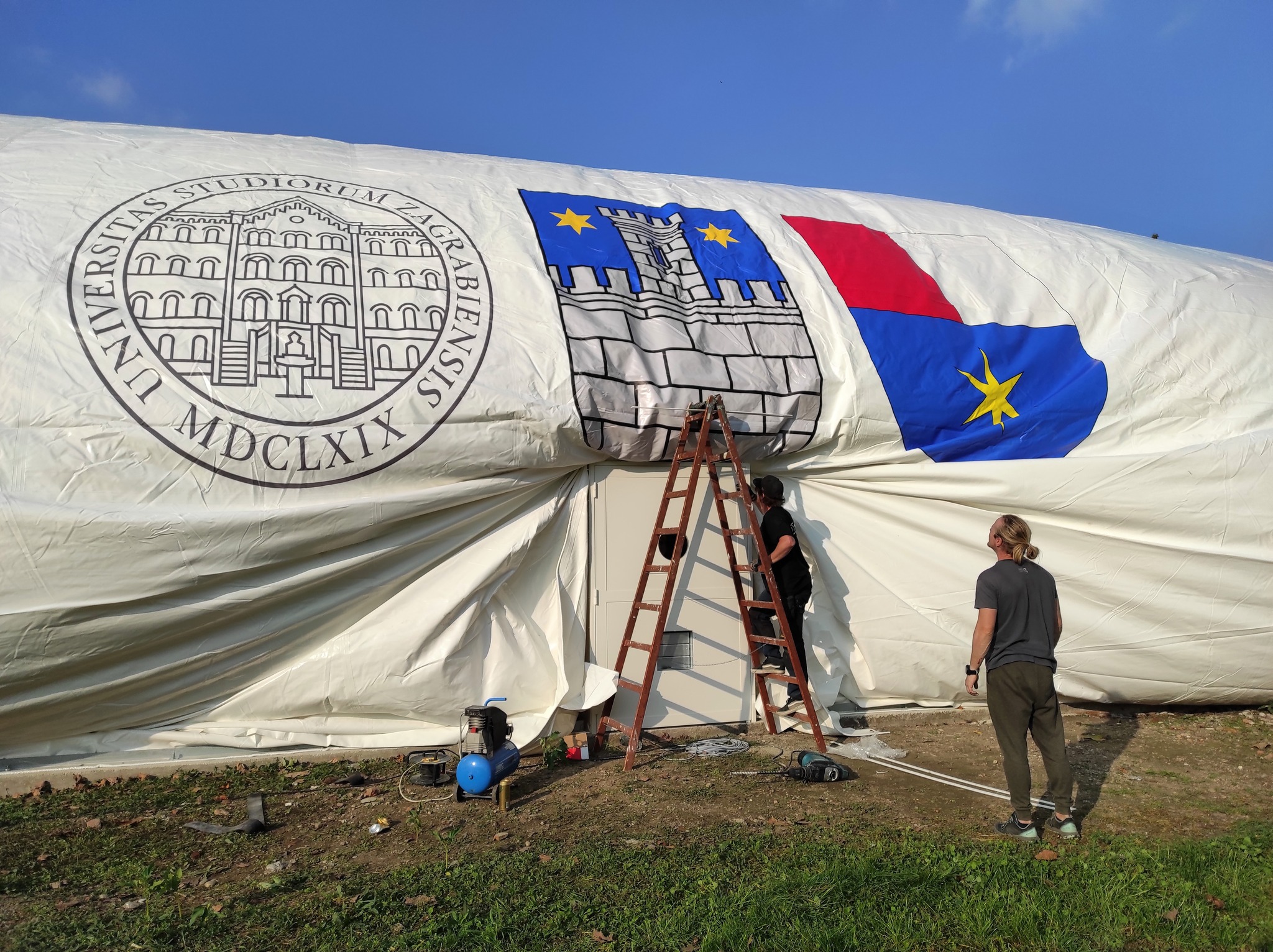 Nova čakovečka sportska dvorana prvi put se okupala u jesenskom suncu