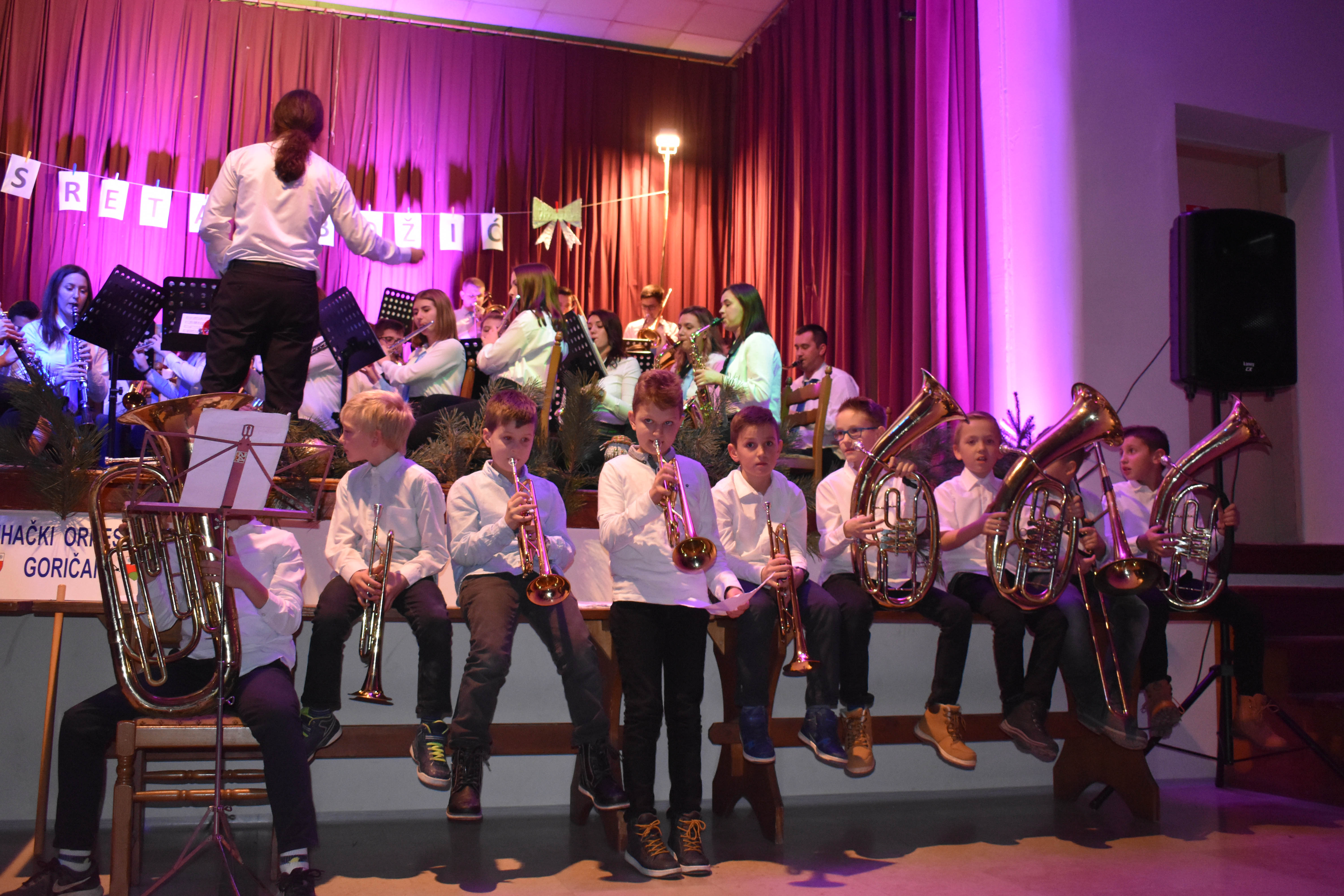 Božićni koncert Puhačkog orkestra Goričan