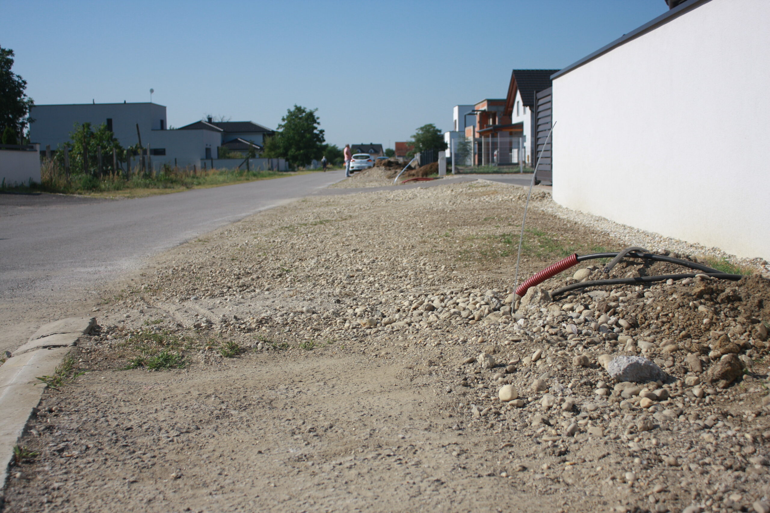 U Ulici međimurskih branitelja traje izgradnja javne rasvjete