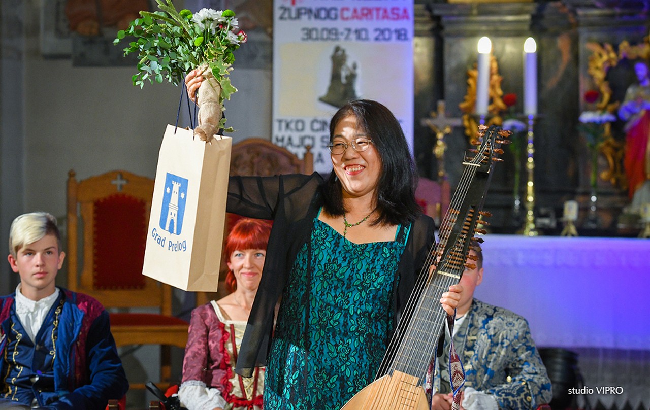 Japanska umjetnica Shizuko Noiri nastupila u Prelogu