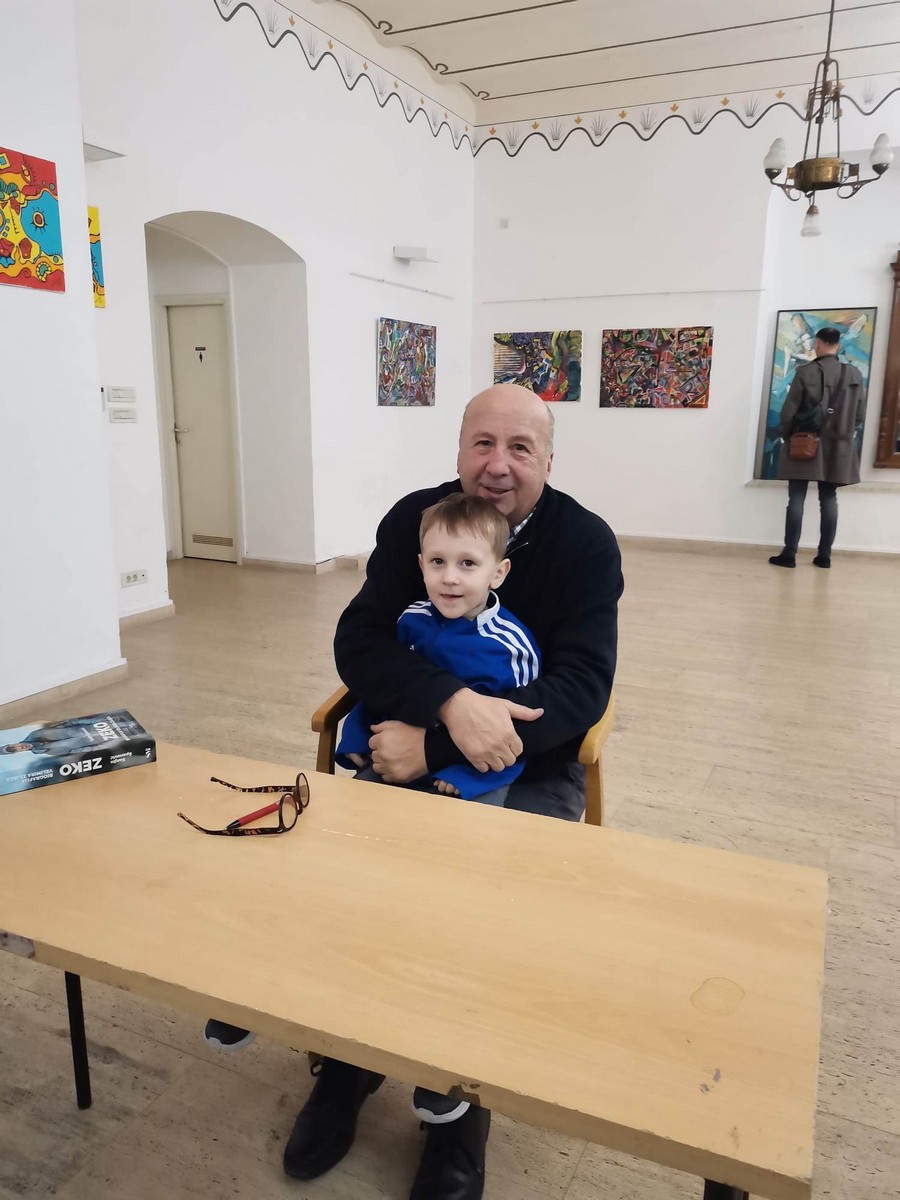 Maleni Paulo s ocem Stjepanom iz Palovca uživao na Dinamovoj večeri u Čakovcu