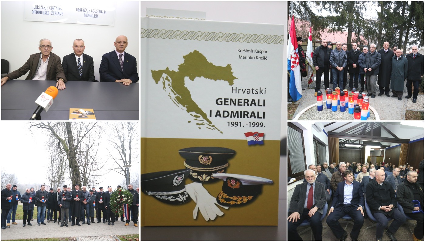 Promovirana knjiga ‘Hrvatski generali i admirali 1991.-1999.’