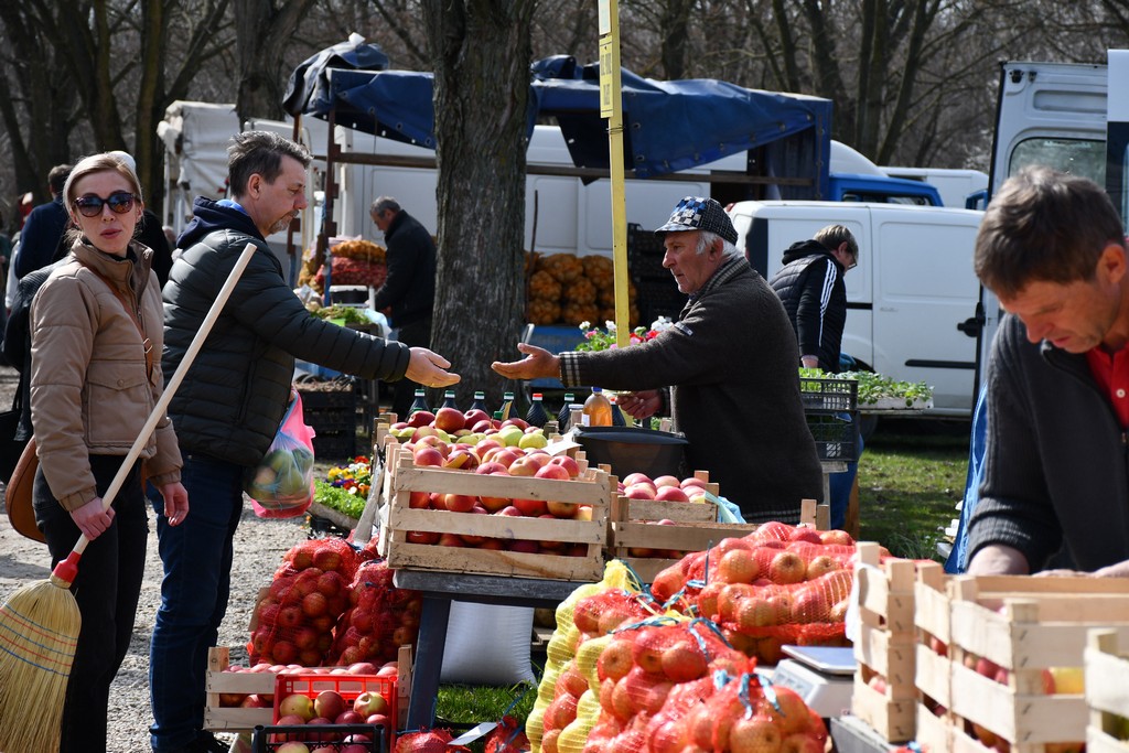 S dolaskom proljeća i toplijih dana živnuo je i čakovečki sajam