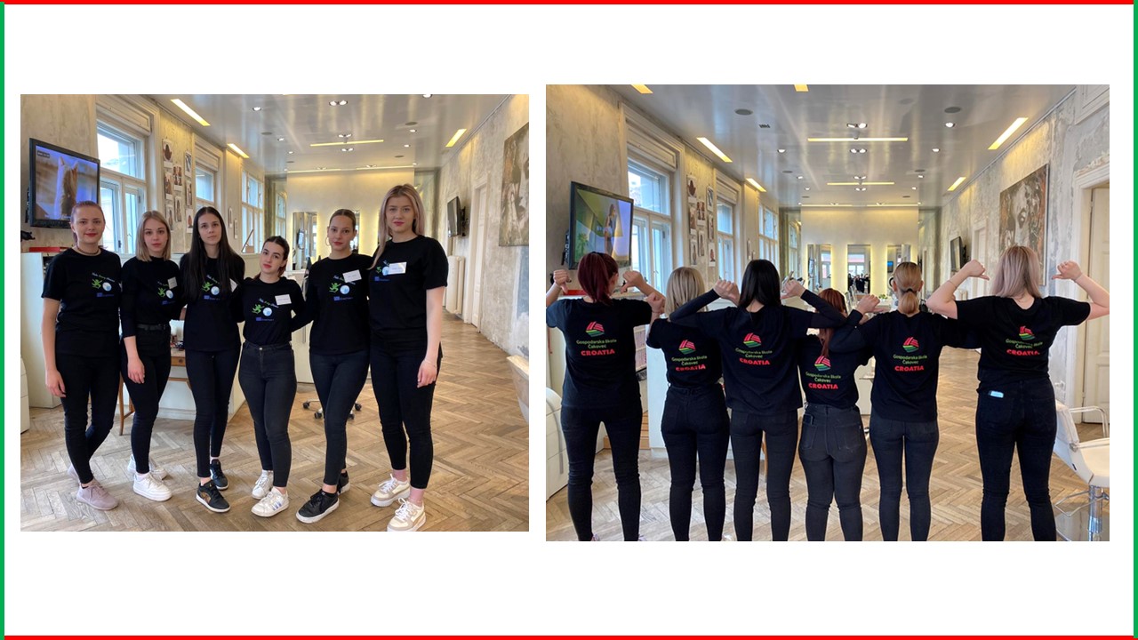 Gospodarska škola Čakovec – frizeri na praksi u Italiji