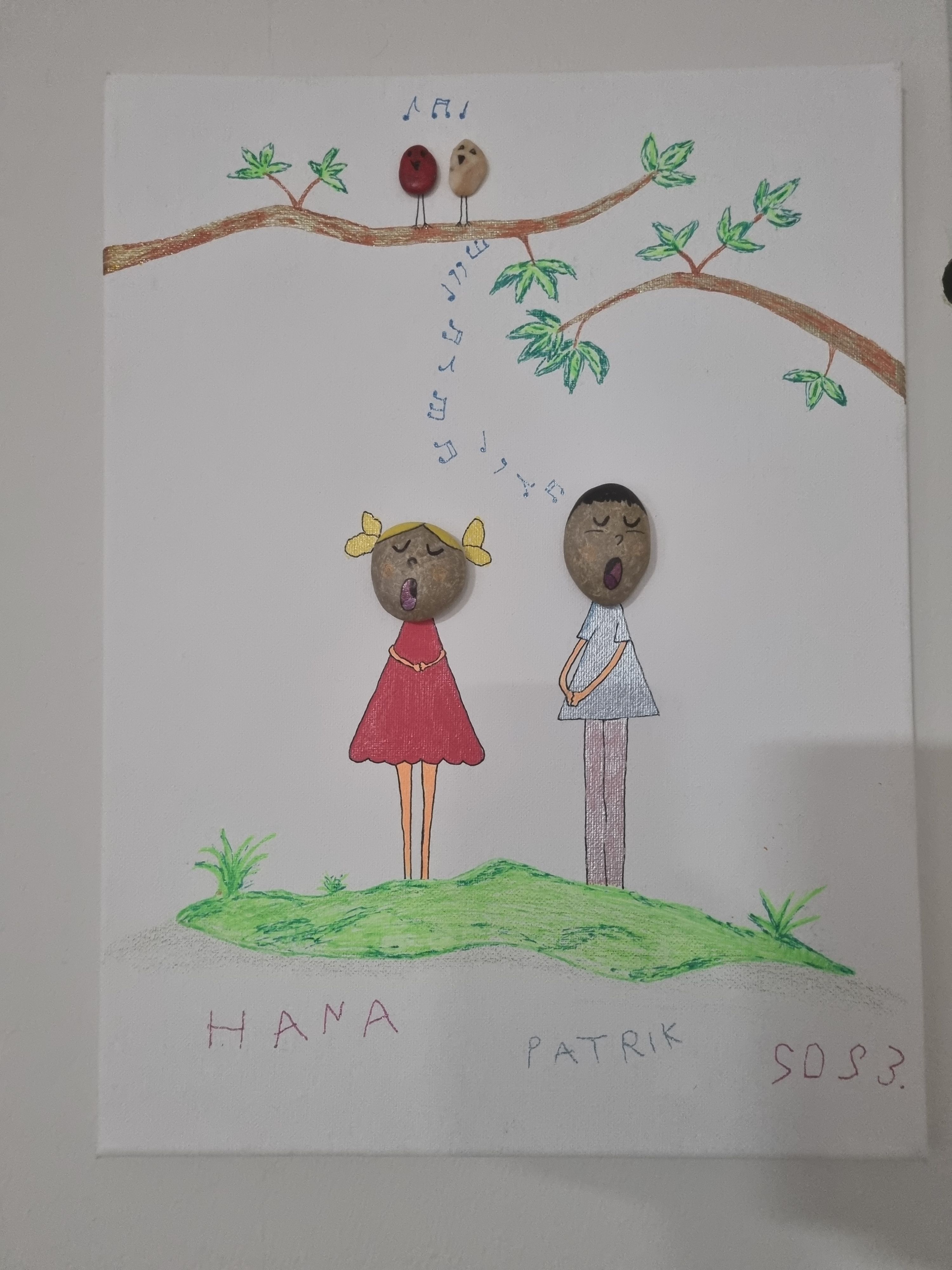 SAMOUKA UMJETNICA Kristina Novak iz Gornjeg Kuršanca iskoristila kovanice lipa za prekrasnu sliku