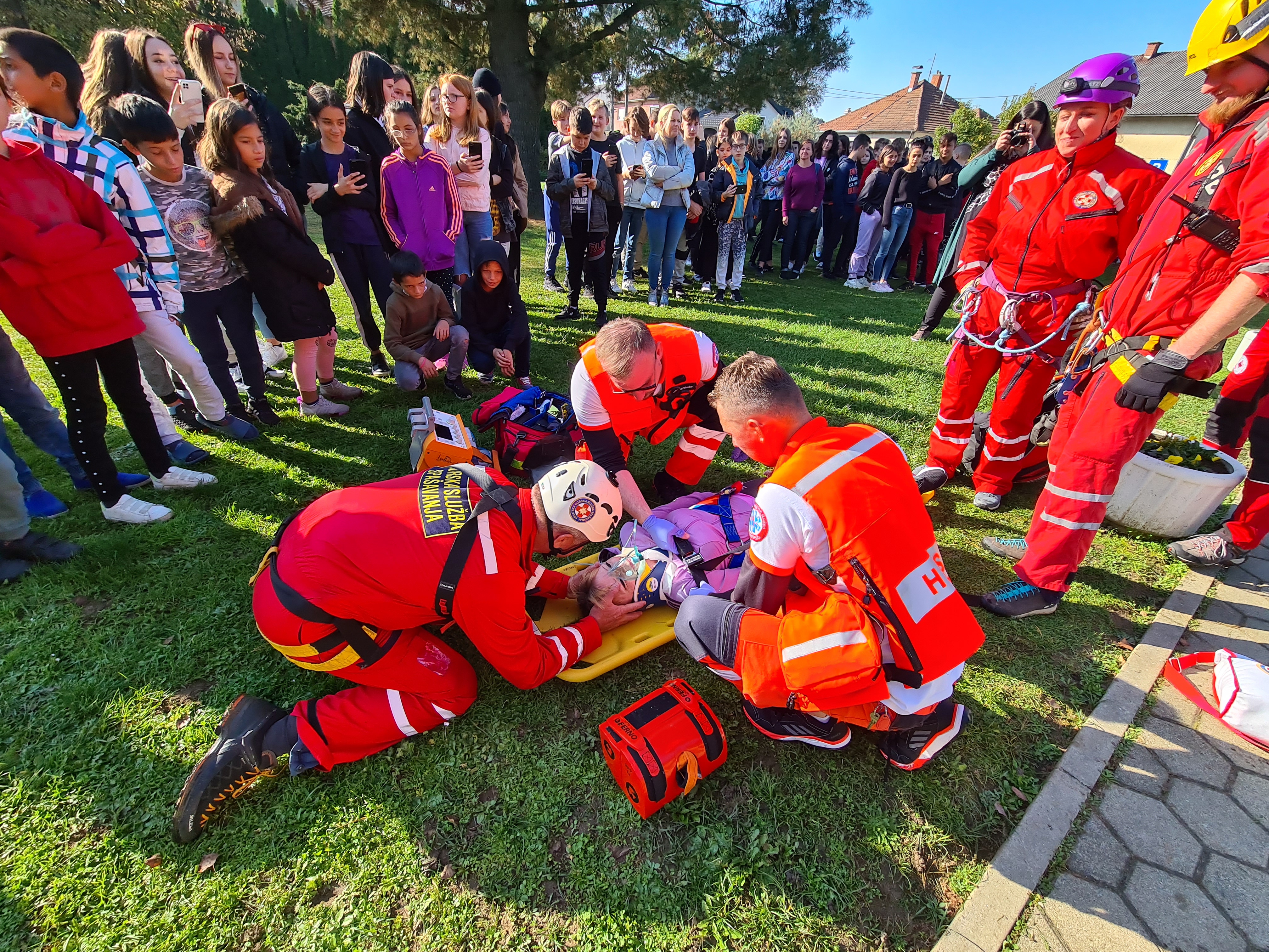 Vježba evakuacije i spašavanja u Osnovnoj školi Mursko Središće