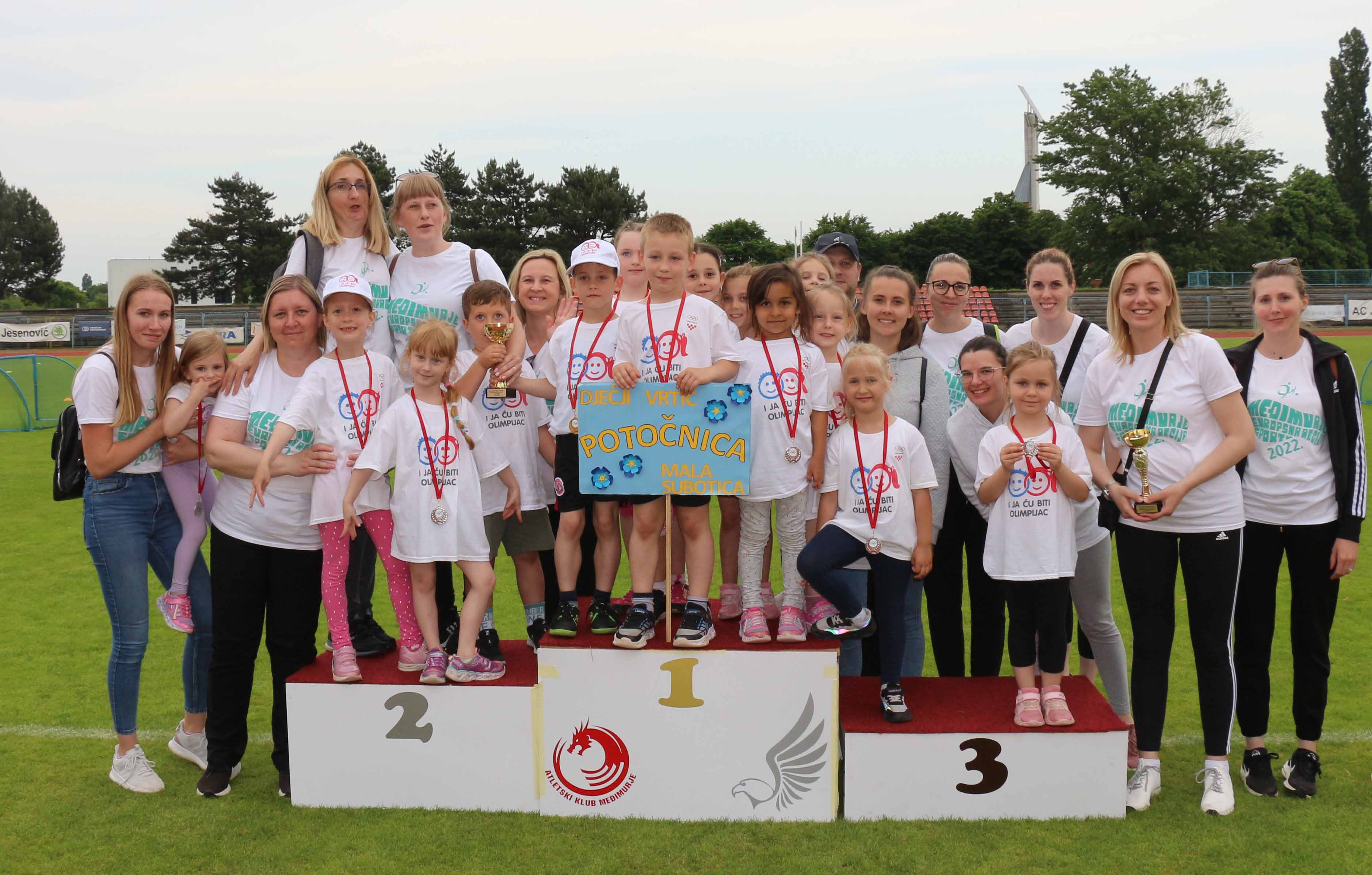 ONI SU NAJBOLJI U Čakovcu održan Olimpijski festival dječjih vrtića Međimurske županije