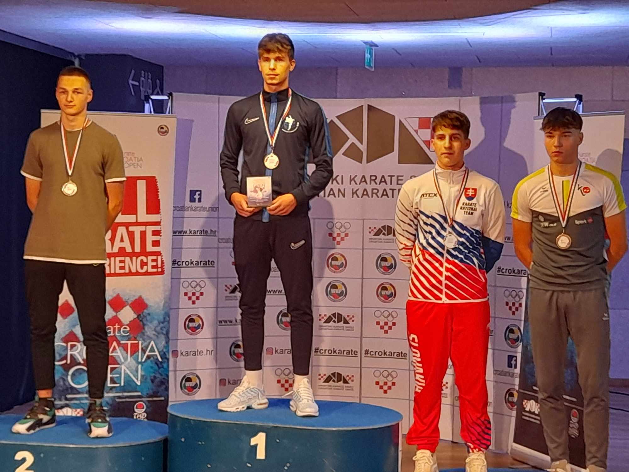 KARATE KLUB GLOBUS Na ‘Croatia openu’ u Rijeci osvojili 3 zlata i 6 bronci