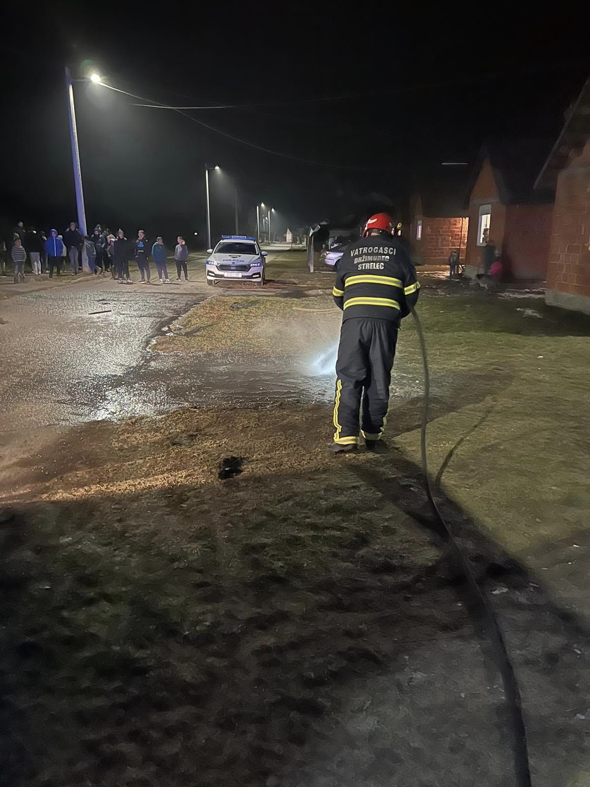 DRŽIMUREC – STRELEC Tijekom vožnje zapalio se automobil