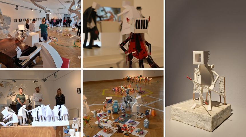 PRELOG Otvorena samostalna izložba ‘Papirnata energija’ akademskog umjetnika Marka Zubaka PRELOG Otvorena samostalna izložba ‘Papirnata energija’ akademskog umjetnika Marka Zubaka