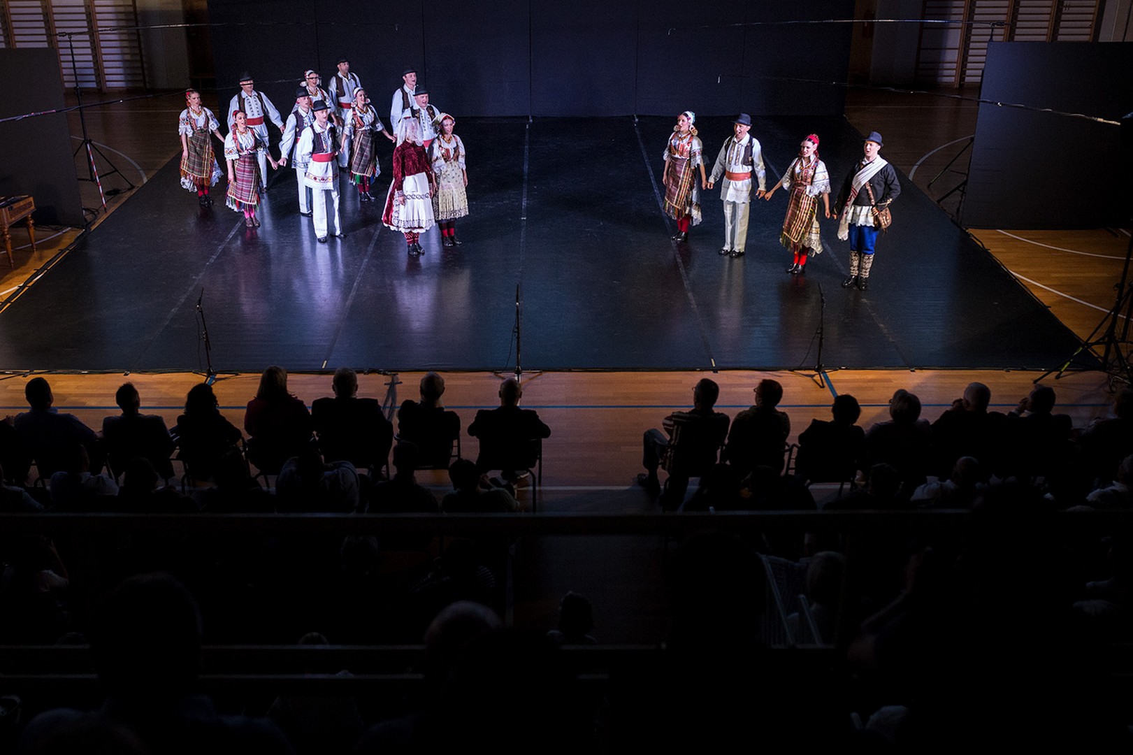 Nezaboravan nastup Ansambla LADO u prepunoj dvorani u Prelogu