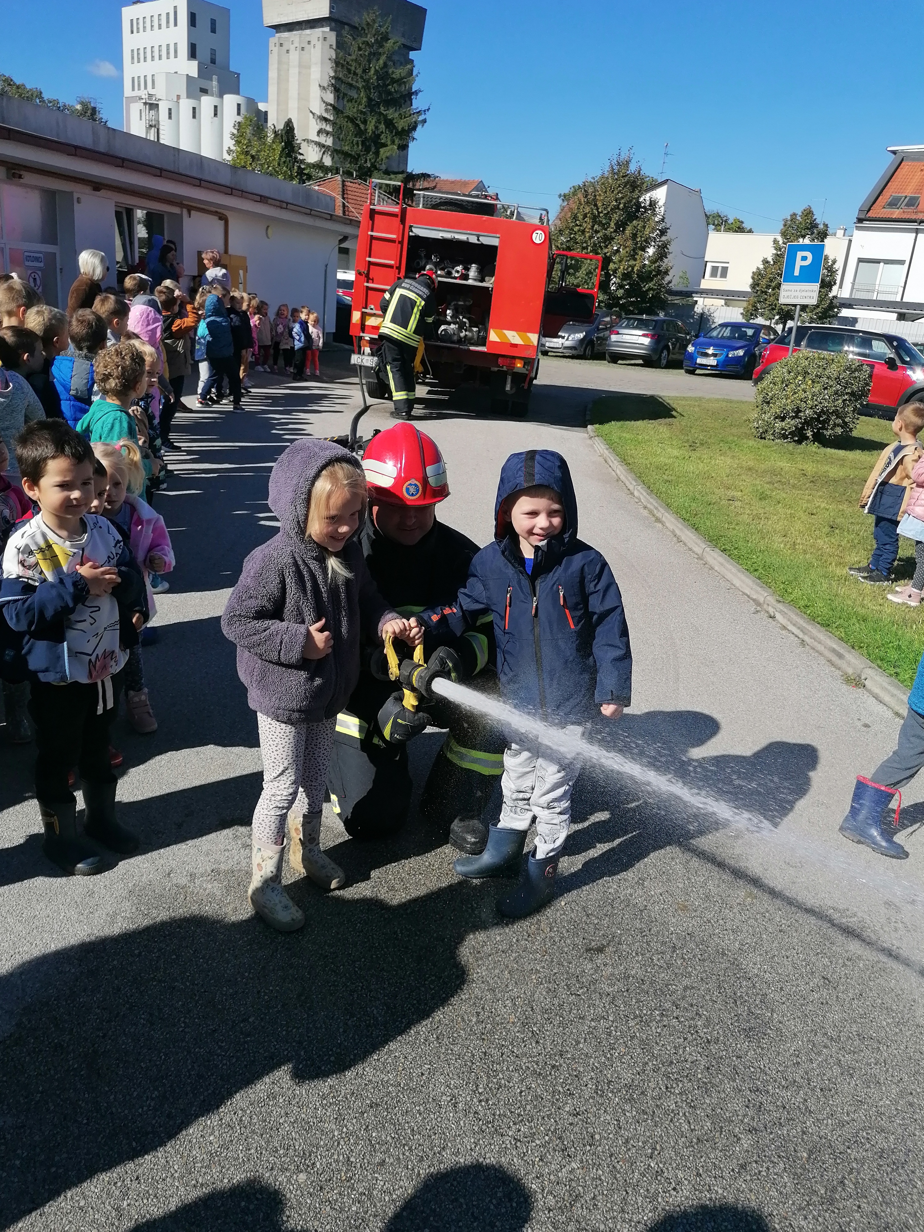 Vatrogasci u Dječjem vrtiću Cvrčak