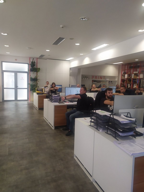 MURSKO SREDIŠĆE Tvrtka SOBOČAN d.o.o. priključila se obilježavanju Europskog tjedna sporta PLES – ritmičko pokretanje tijela održano u sportskoj dvorani