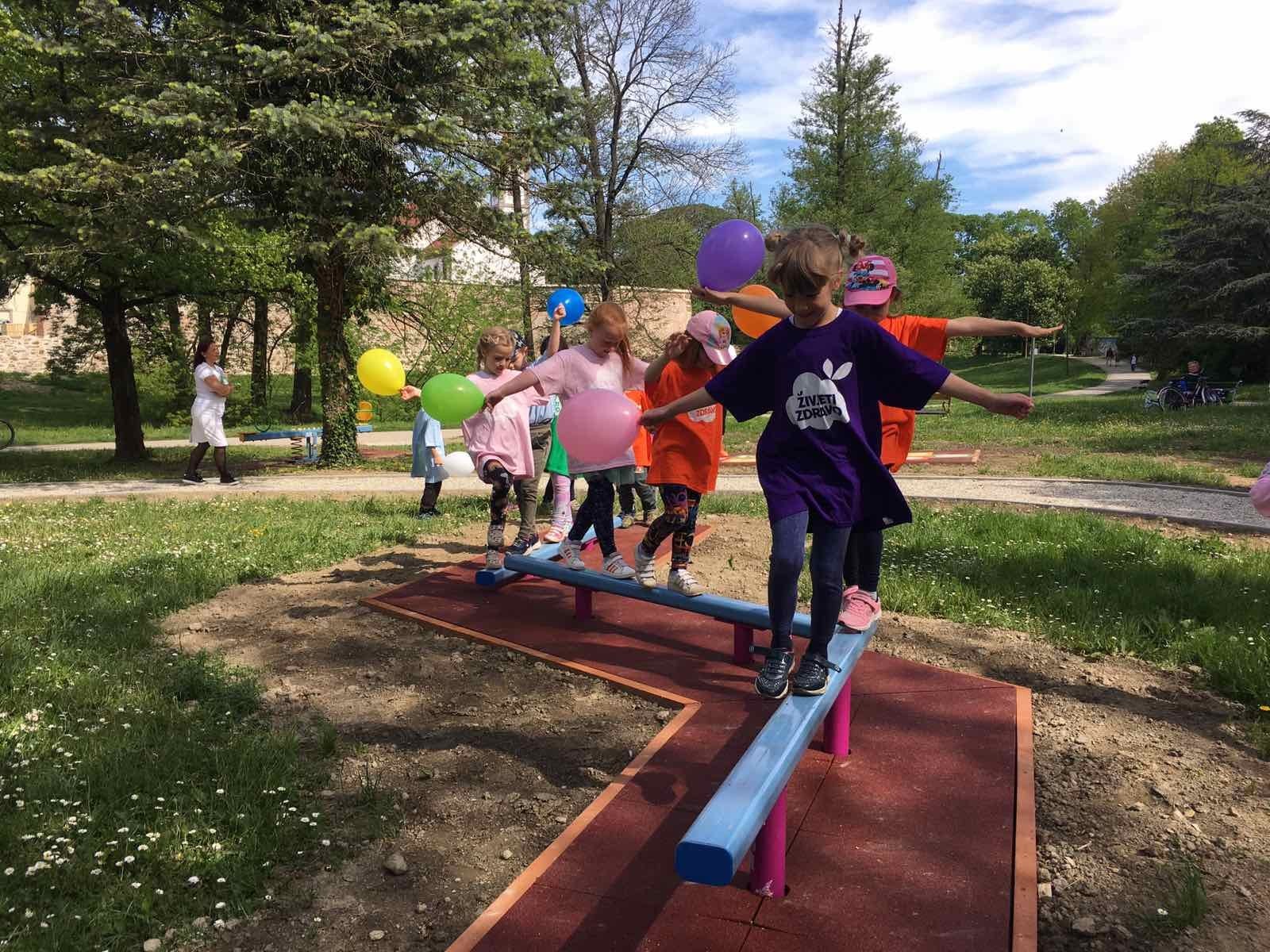 Otvoreno novo dječje igralište u perivoju Zrinskih