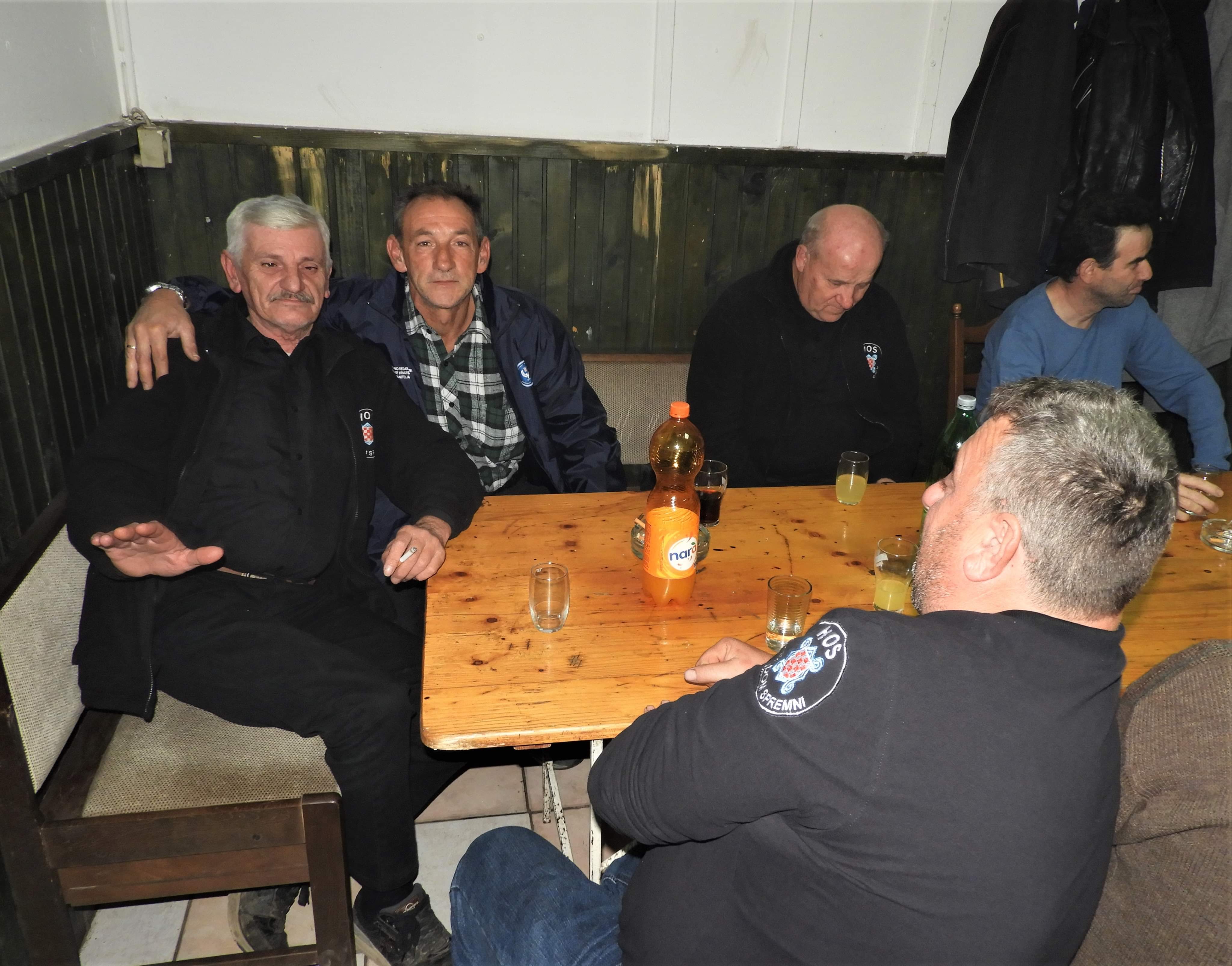 GORNJI KURŠANEC Branitelji HOS-a prisjetili su se ratnih zbivanja koje su zajedno prošli