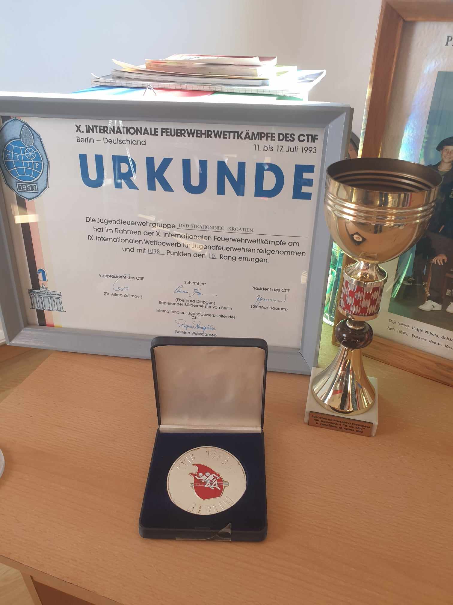 30 godina od sudjelovanja mladeži DVD-a Strahoninec na vatrogasnom natjecanju u Berlinu
