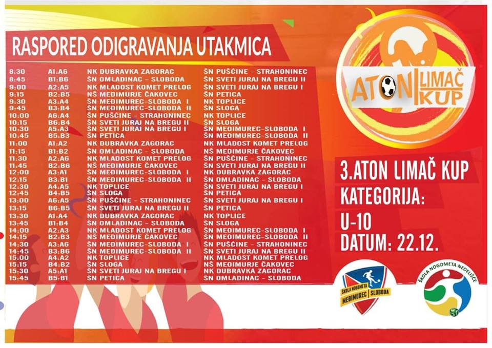 Satnica 3. Aton limač kupa