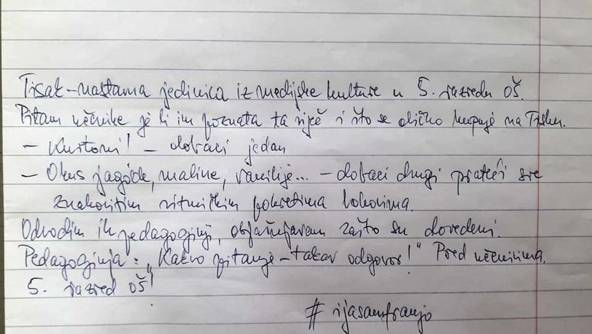 Profesori dijele negativna iskustva koja su doživjeli s nasilnim učenicima