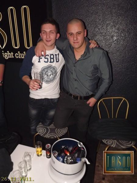 Taboo (Subota, 26.11.2011.) Taboo (Subota, 26.11.2011.)