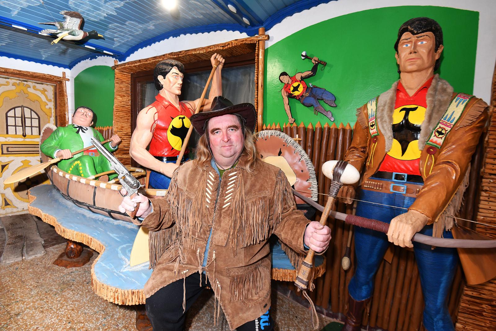 DONJA DUBRAVA Branko Lisjak veliki zaljubljenik u Divlji Zapad