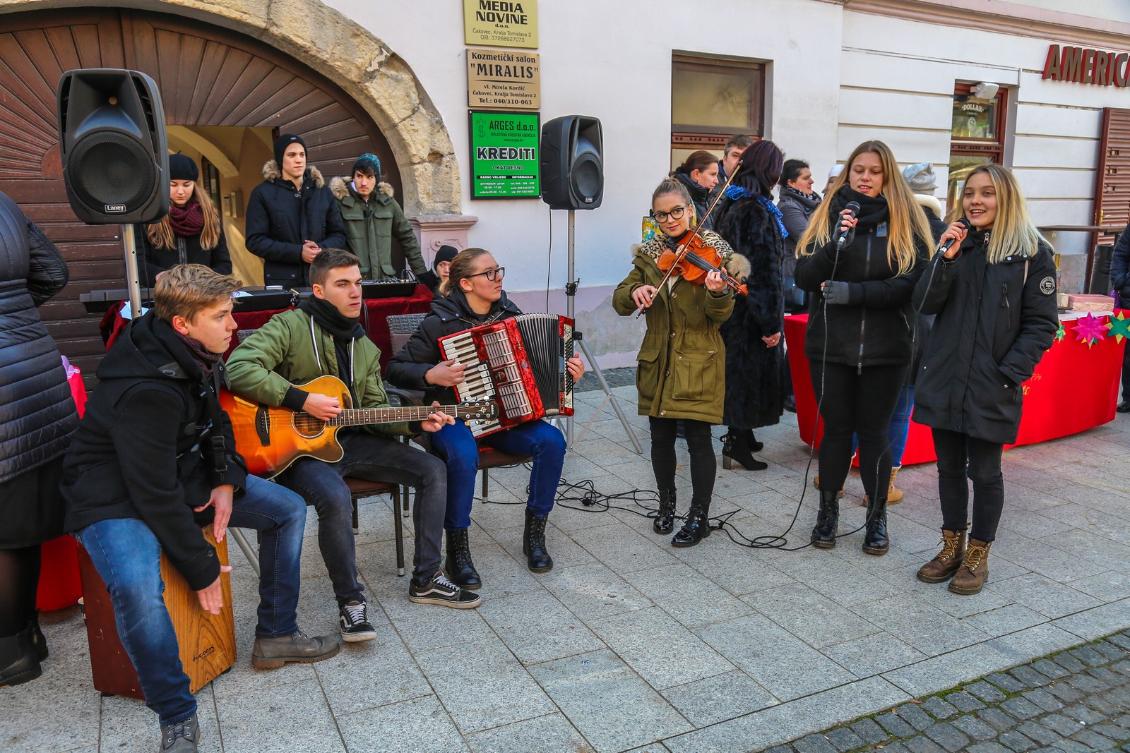Jutarnja adventska događanja u Čakovcu (1.12.2018.)
