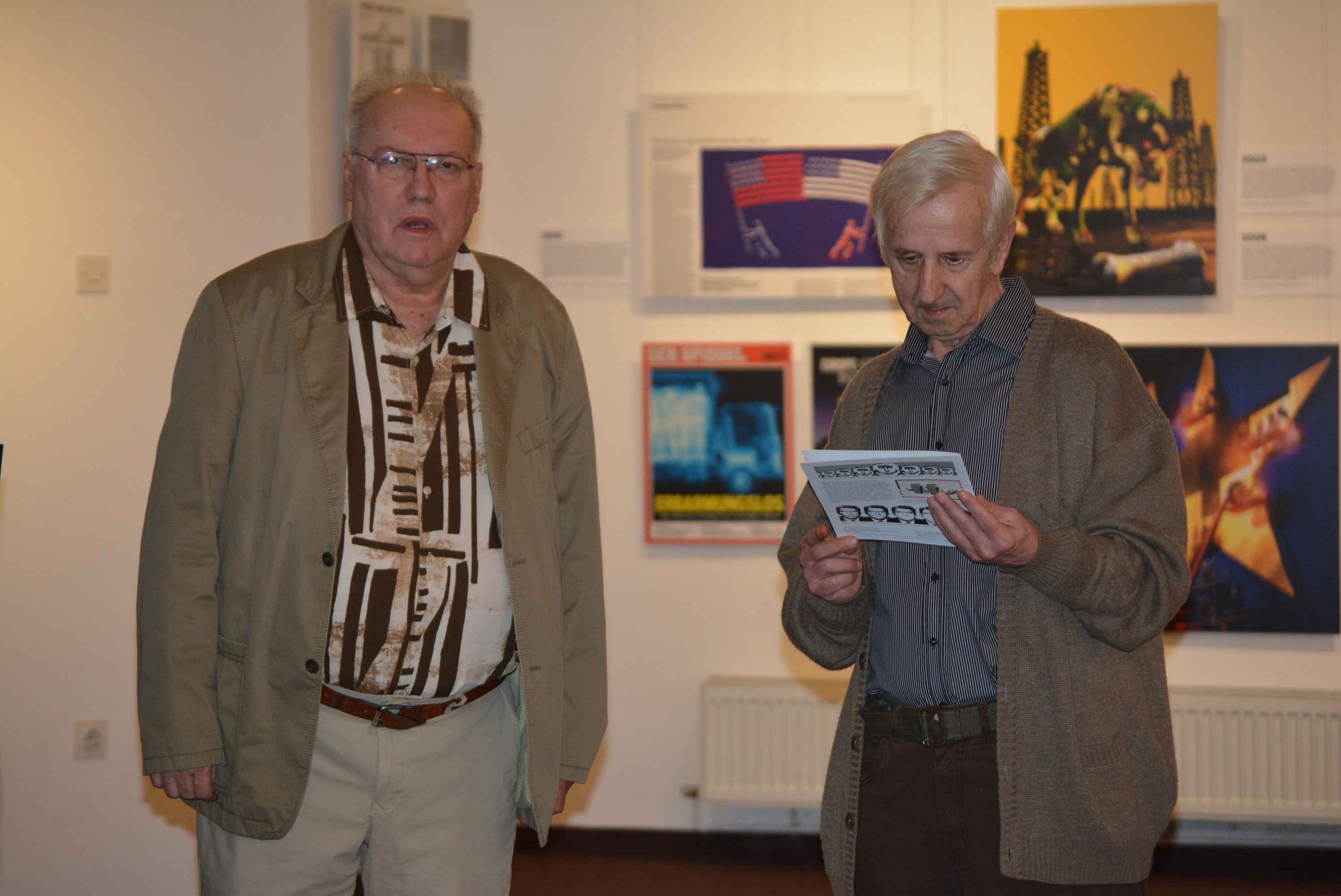 CZK ČAKOVEC Pogledajte kako je bilo na otvorenju očaravajuće izložbe poznatog grafičkog dizajnera Mirka Ilića