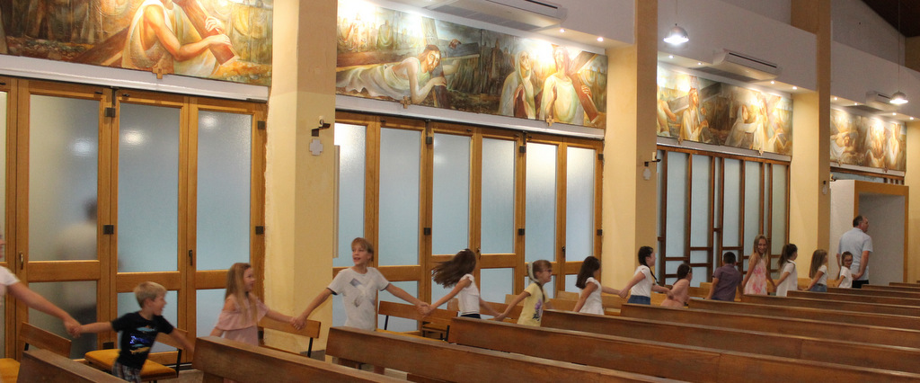 Dječji zbor ‘Marijina djeca’ iz Svete Marije pjevanjem uveličao misu u karlovačkom svetištu