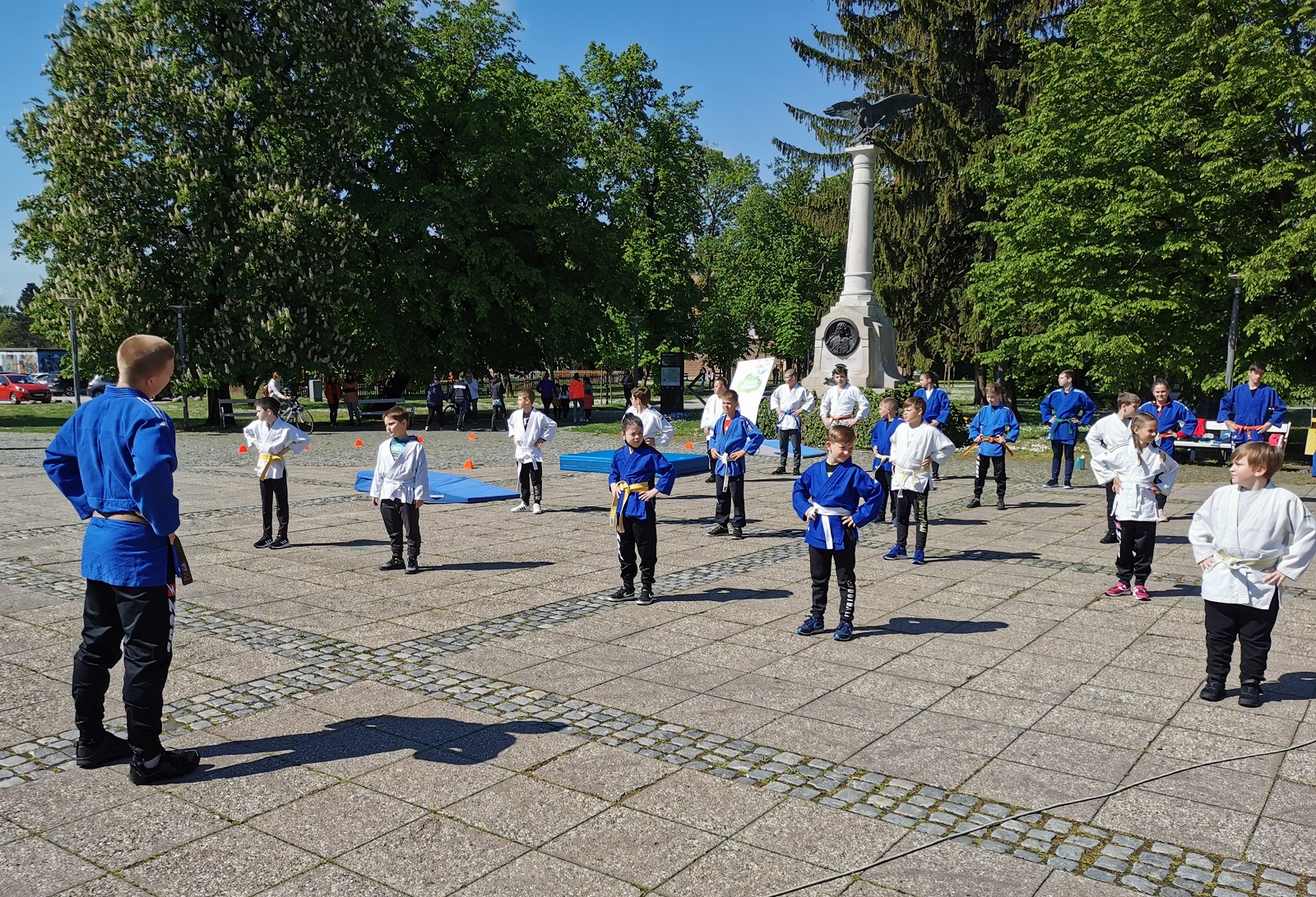 Džudaši oživjeli srce grada: Mladi članovi Judo kluba Zrinski u centru Čakovca