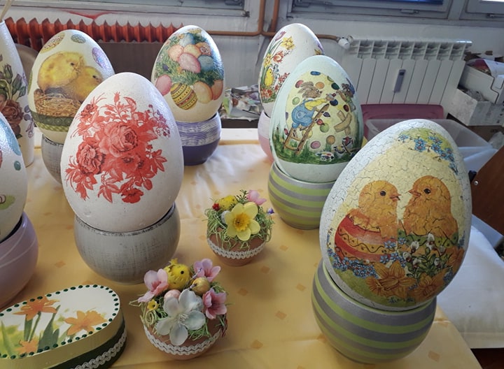 ŽUPANIJSKA LIGA PROTIV RAKA ČAKOVEC Virtualna izložba uskrsnih rukotvorina