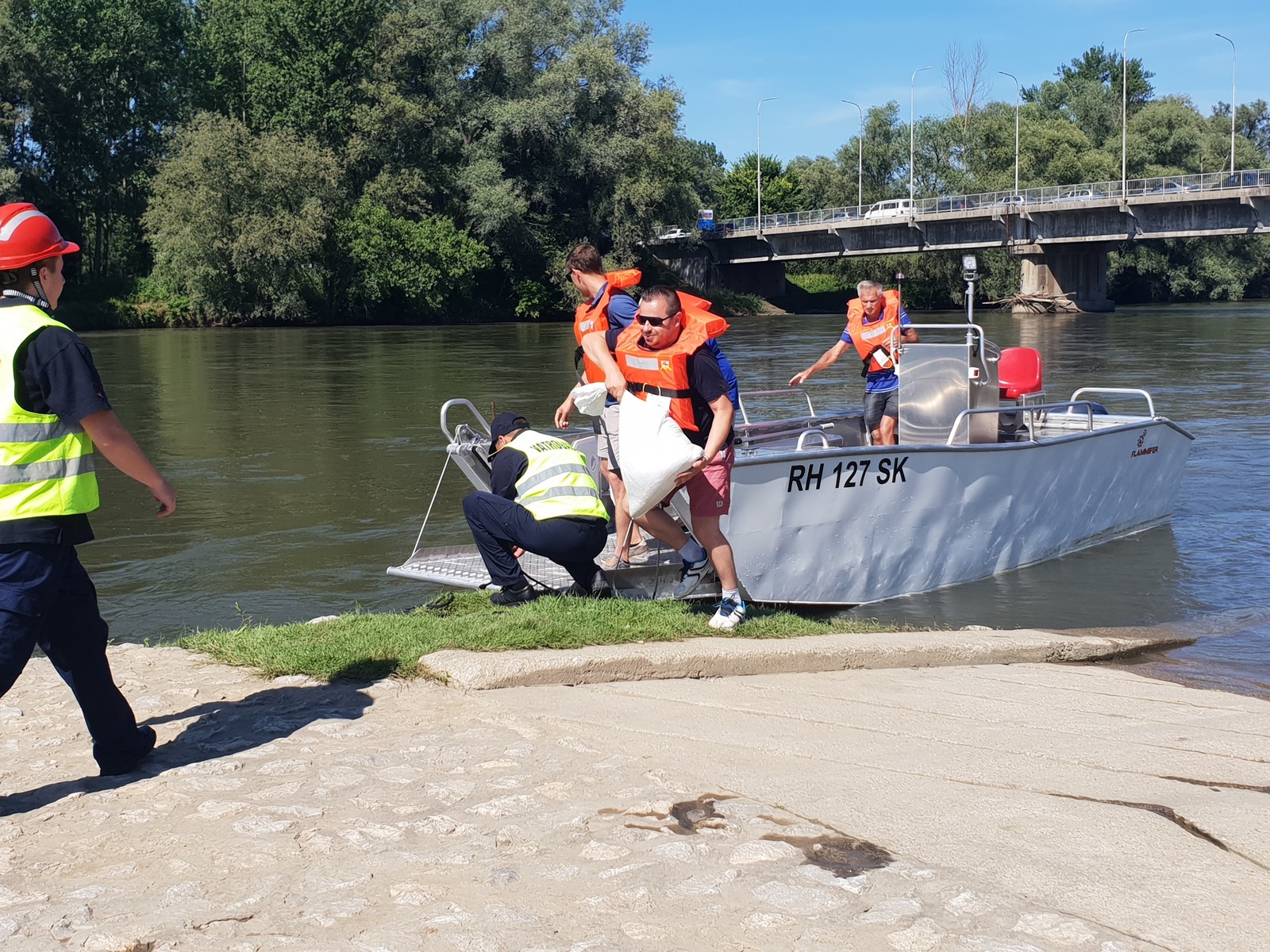 Vježba u Murskom Središću ‘Poplava 2019.’