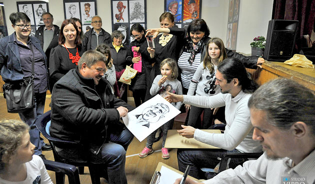 10. Izložba karikatura na Danima humora u Malom Mihaljevcu