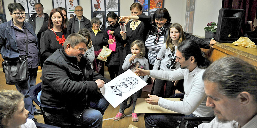 10. Izložba karikatura na Danima humora u Malom Mihaljevcu 10. Izložba karikatura na Danima humora u Malom Mihaljevcu