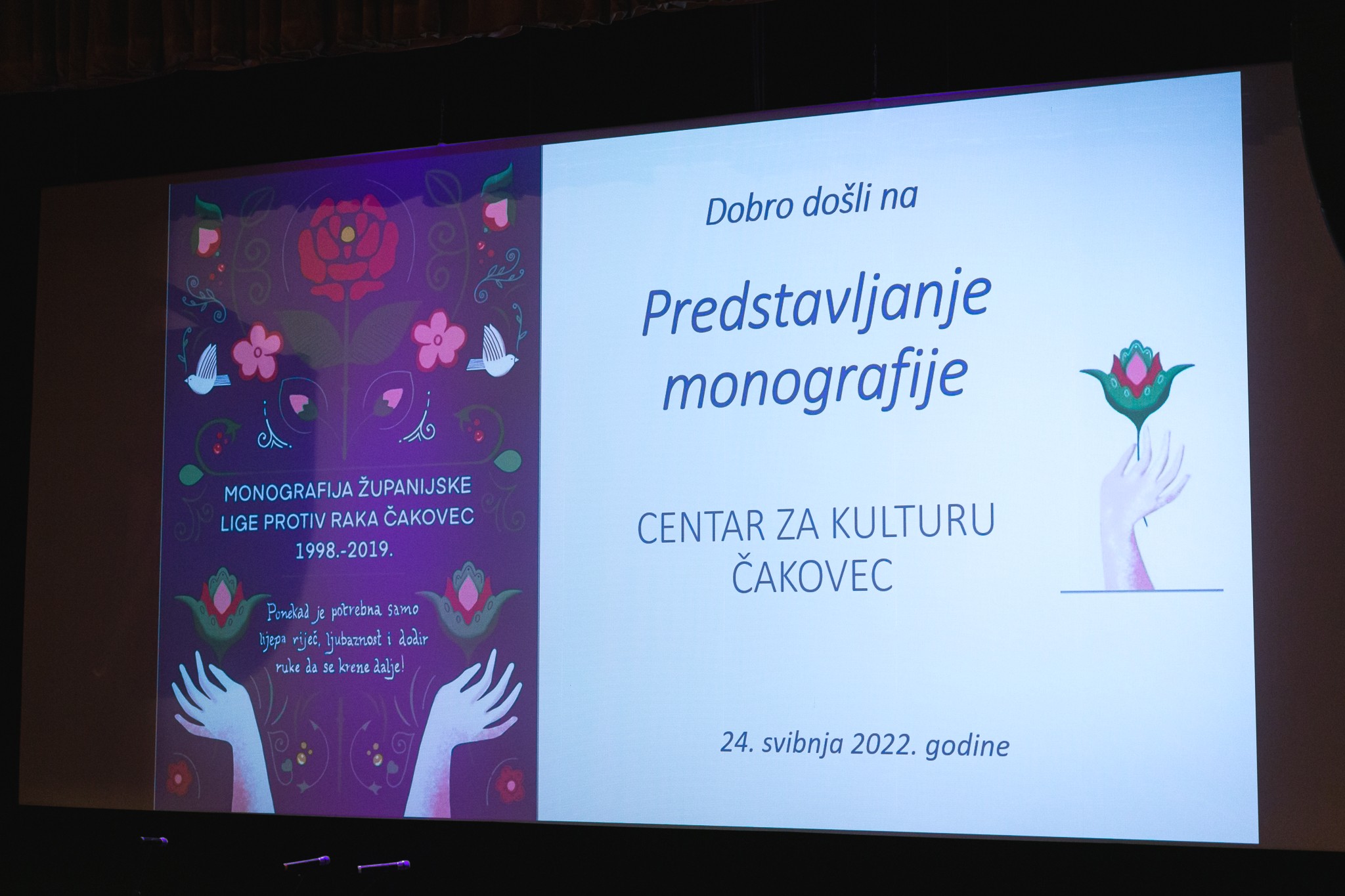 Županijska liga protiv raka Čakovec predstavila svoju monografiju