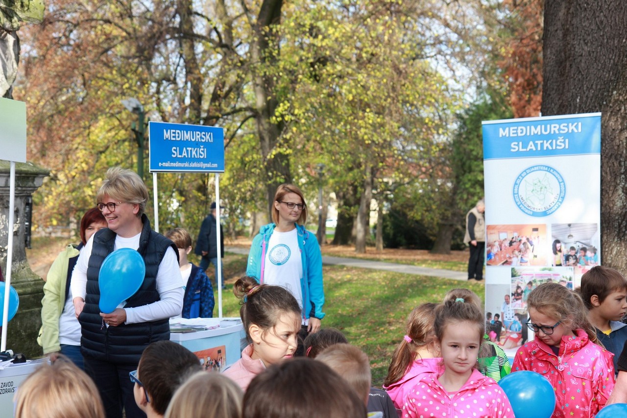 Volonteri u parku: U Čakovcu obilježen Svjetski dan šećerne bolesti