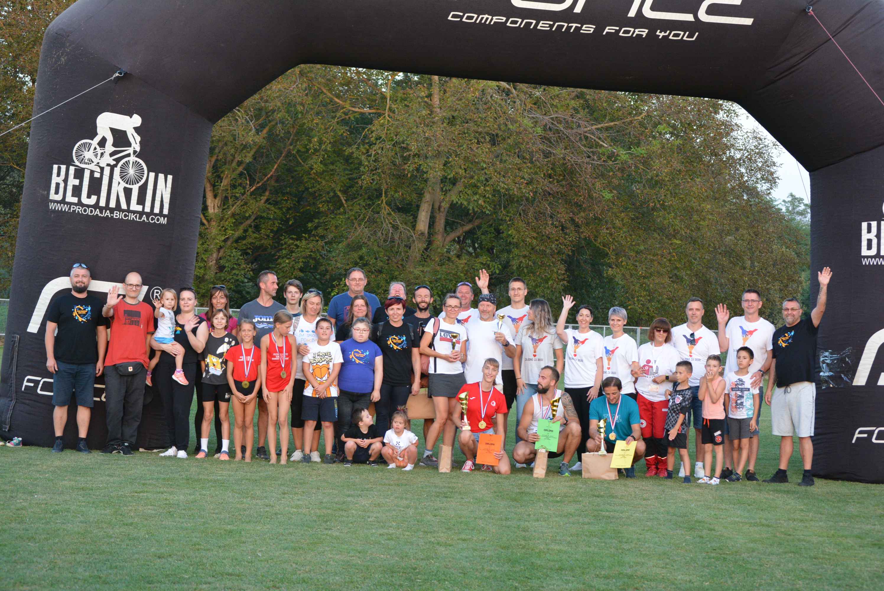 FOTO Mačkovec: Pogledajte kako je bilo na humanitarnoj utrci posvećenoj Udruzi za sindrom Down Međimurske županije