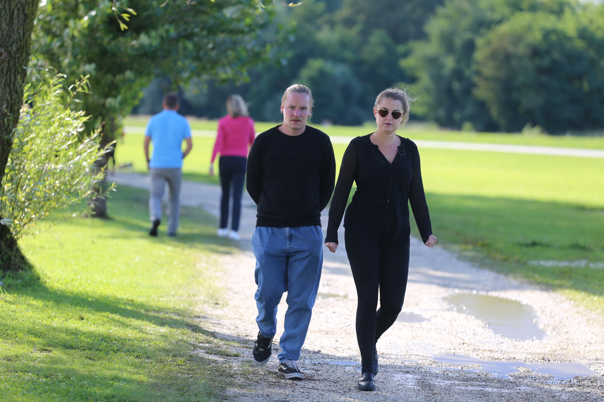 KLIKOM PO MARINI Mještani iskoristili beskišno popodne za šetnju i svježi zrak