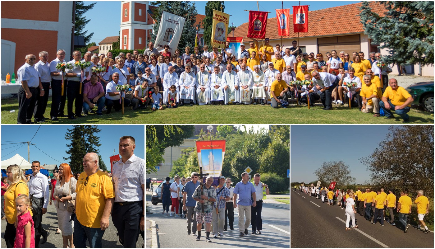 Hodočasnici iz donjeg Međimurja zajednički do Svete Marije