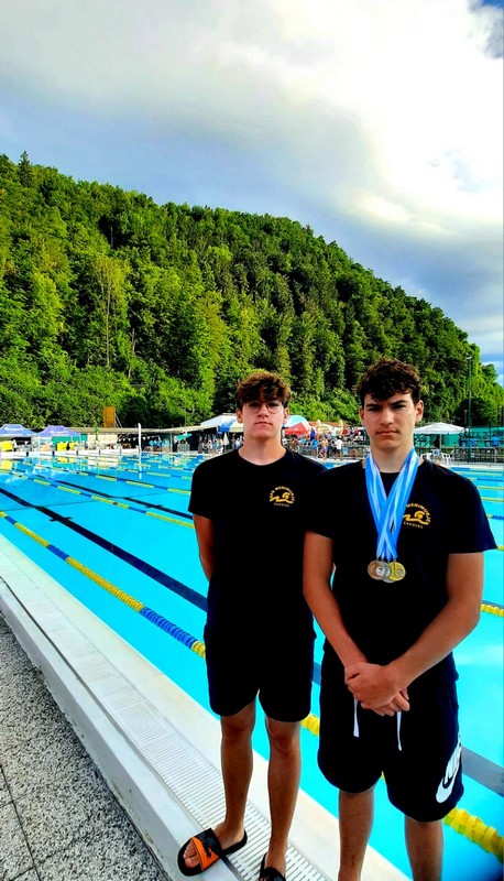 BRAĆA PLIVAČI IZ ŠENKOVCA Matej i Luka Bračko u lovu na medalje