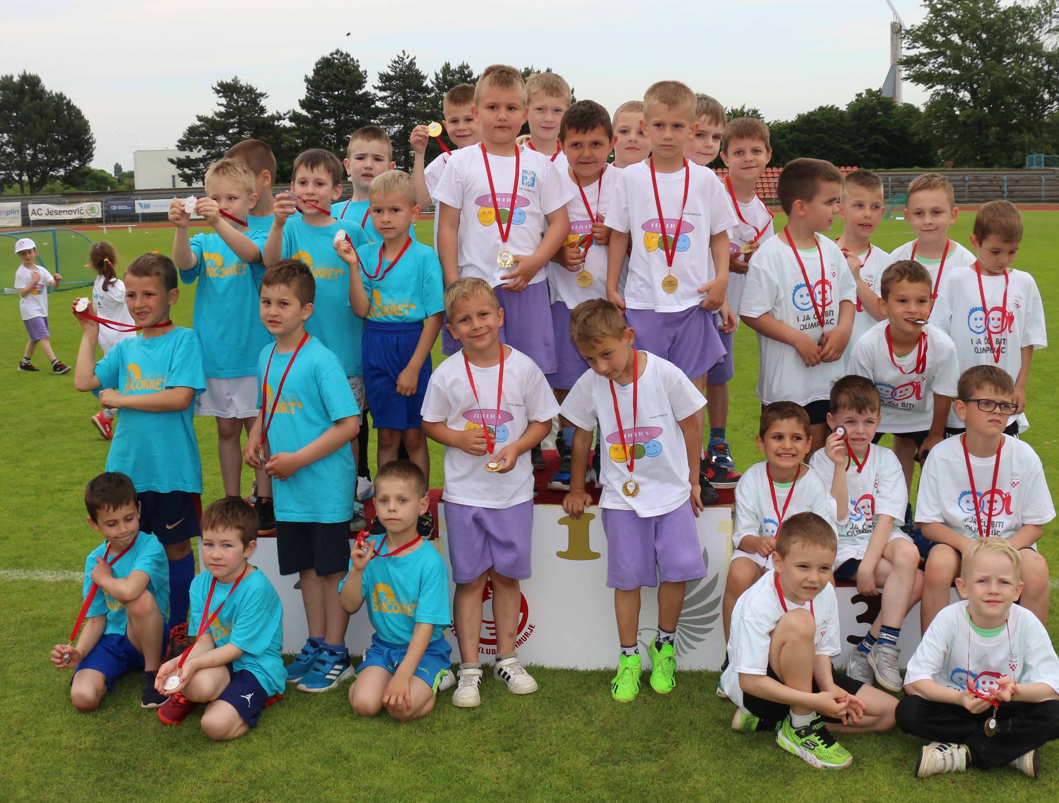ONI SU NAJBOLJI U Čakovcu održan Olimpijski festival dječjih vrtića Međimurske županije