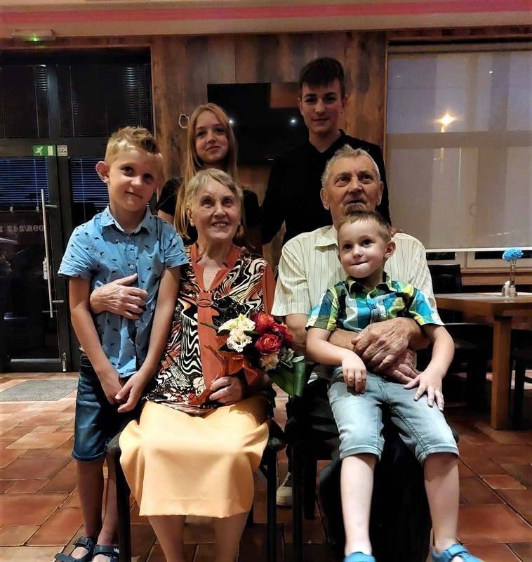 DOMAŠINEC Dijamantni pir Katarine i Josipa Bočkaja krugu obitelji