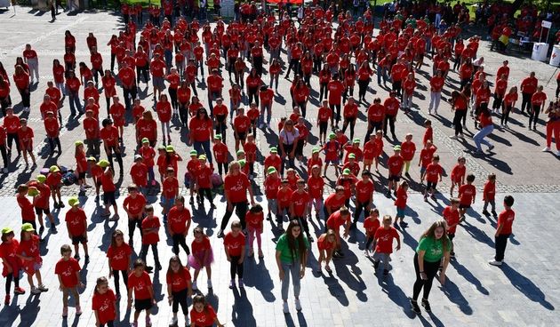 VIDEO I FOTO U središtu Čakovca obilježen Europski tjedan sporta i Svjetski dan srca
