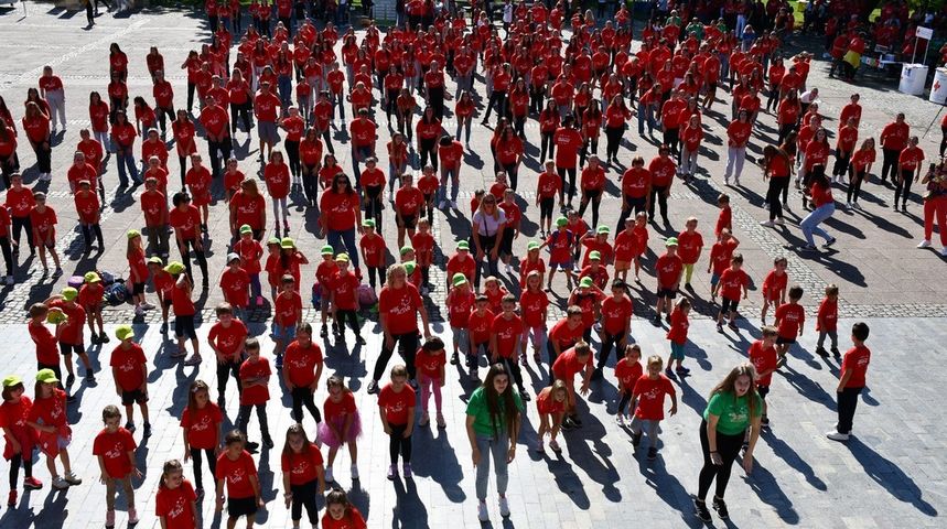 VIDEO I FOTO U središtu Čakovca obilježen Europski tjedan sporta i Svjetski dan srca