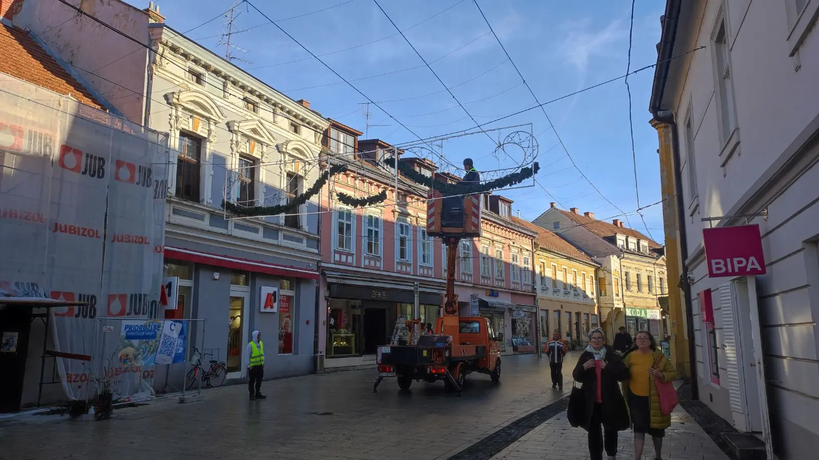 čakovec, uređenje za blagdane (2)